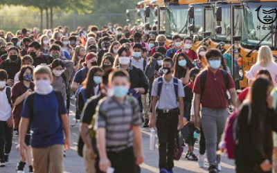 Rising Covid-19 case numbers in classrooms cause school districts to go virtual, change mask rules