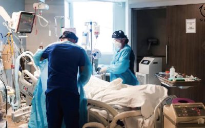 First, surges in Covid-19 infections led to shortages of hospital beds and staff. Now it’s oxygen