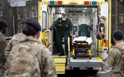Covid: Ambulance service still ‘under extreme pressure’