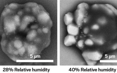 How long the coronavirus survives in air depends on relative humidity