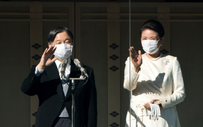 Japan’s emperor wishes for ‘peaceful’ 2023 in first live New Year address since pandemic began