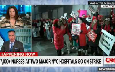 7,000 ‘exhausted and burnt out’ NYC nurses walk out